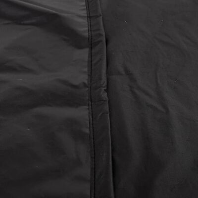 vidaXL Abdeckung für Brennholzregal Schwarz 122x61x106 cm 420D Oxford