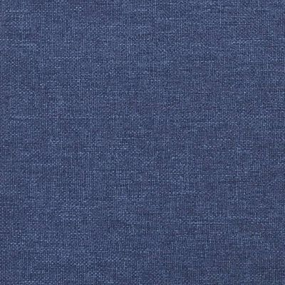 vidaXL Kopfteile 4 Stk. Blau 72x5x78/88 cm Stoff