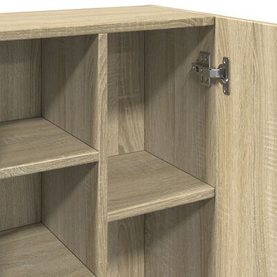 vidaXL Waschmaschinenschrank Sonoma-Eiche 64x25,5x190 cm