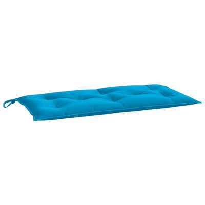 vidaXL Gartenbank-Auflage Hellblau 100x50x7 cm Oxford-Gewebe