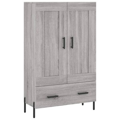 vidaXL Highboard Grau Sonoma 69,5x31x115 cm Holzwerkstoff