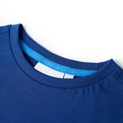 Kinder-T-Shirt Dunkelblau 104