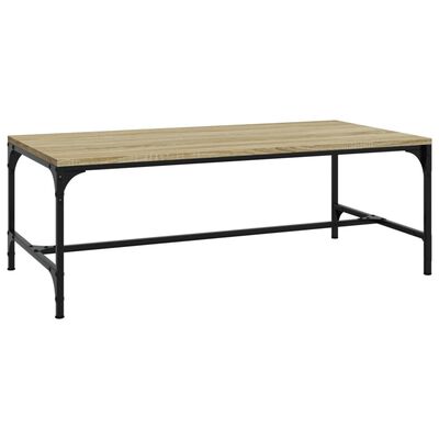 vidaXL Couchtisch Sonoma-Eiche 80x50x35 cm Holzwerkstoff