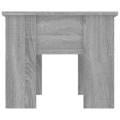 vidaXL Couchtisch Grau Sonoma 79x49x41 cm Holzwerkstoff