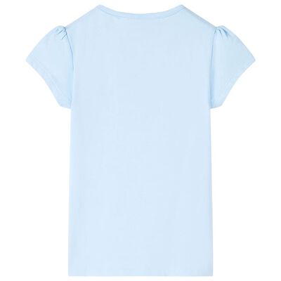 Kinder-T-Shirt Hellblau 104