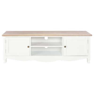 vidaXL TV-Schrank Weiß 120×30×40 cm Holz