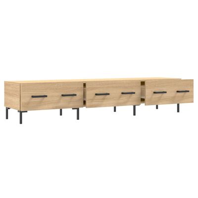 vidaXL TV-Schrank Sonoma-Eiche 150x36x30 cm Holzwerkstoff