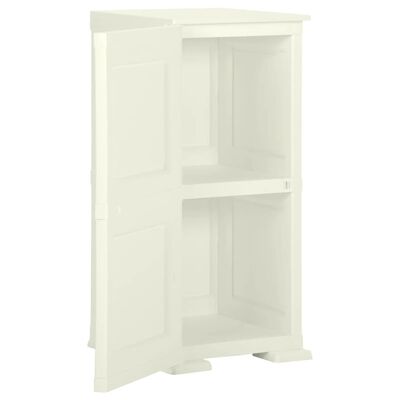 vidaXL Kunststoffschrank 40x43x85,5 cm Holzdesign Vanilleeis