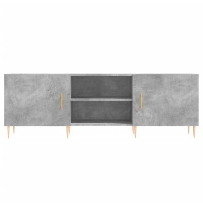 vidaXL TV-Schrank Betongrau 150x30x50 cm Holzwerkstoff