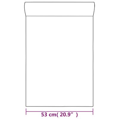 vidaXL Vliestapete 3D Backstein-Optik Grau 10x0,53 m