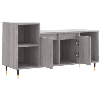 vidaXL TV-Schrank Grau Sonoma 100x35x55 cm Holzwerkstoff