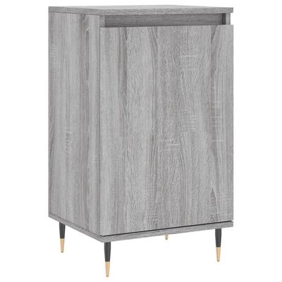 vidaXL Sideboards 2 Stk. Grau Sonoma 40x35x70 cm Holzwerkstoff