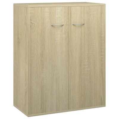 vidaXL Sideboard Sonoma-Eiche 60x30x75 cm Holzwerkstoff