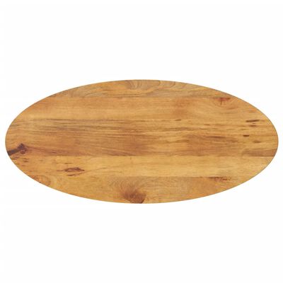 vidaXL Tischplatte 80x40x2,5 cm Oval Massivholz Mango