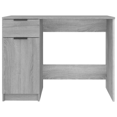 vidaXL Schreibtisch Grau Sonoma 100x50x75 cm Holzwerkstoff