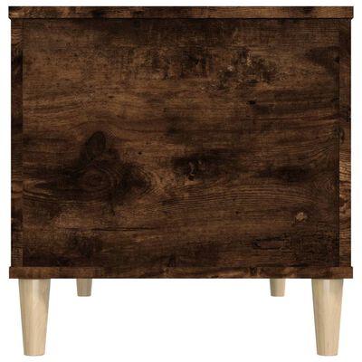 vidaXL Couchtisch Räuchereiche 90x44,5x45 cm Holzwerkstoff