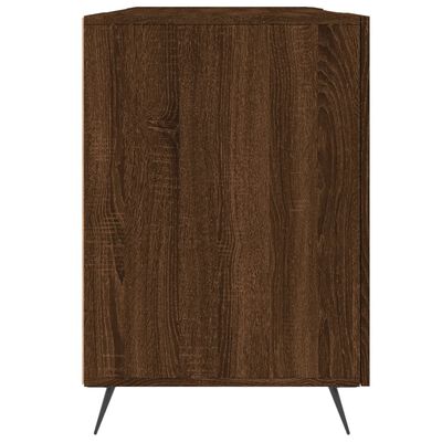 vidaXL Schreibtisch Braun Eichen-Optik 140x50x75 cm Holzwerkstoff