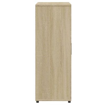 vidaXL Sideboard Sonoma-Eiche 60x31x84 cm Holzwerkstoff