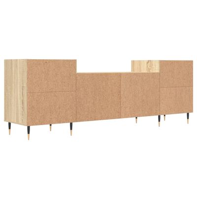 vidaXL TV-Schrank Sonoma-Eiche 160x35x55 cm Holzwerkstoff