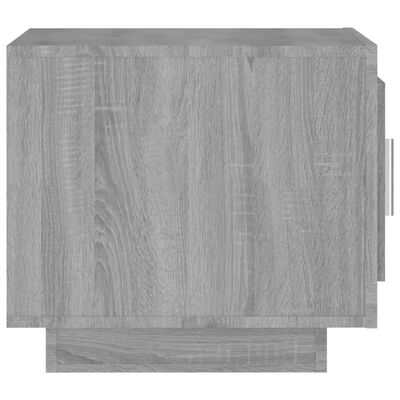 vidaXL Couchtisch Grau Sonoma 51x50x45 cm Holzwerkstoff