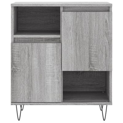 vidaXL Sideboard Grau Sonoma 60x35x70 cm Holzwerkstoff