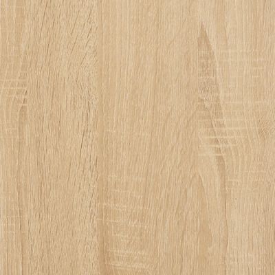 vidaXL Konsolentisch Sonoma-Eiche 156x28x80,5 cm Holzwerkstoff