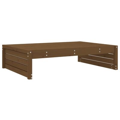 vidaXL 2-tlg. Garten-Lounge-Set Honigbraun Massivholz Kiefer