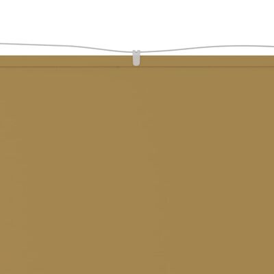 vidaXL Senkrechtmarkise Beige 180x270 cm Oxford-Gewebe