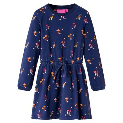 Kinderkleid Marineblau 92