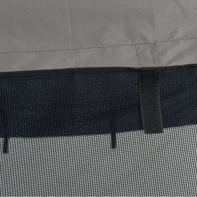 vidaXL 3-Bow Bimini-Top mit Mesh-Seitenteilen 183x(170-182)x137 cm