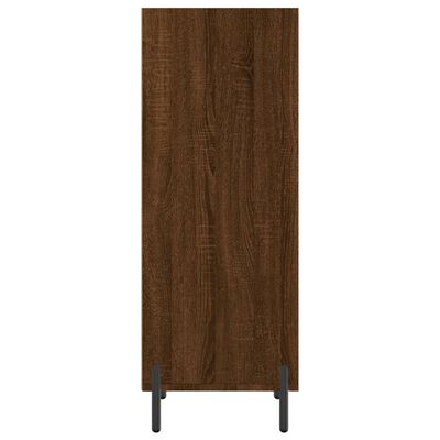 vidaXL Sideboard Braun Eichen-Optik 34,5x32,5x90 cm Holzwerkstoff