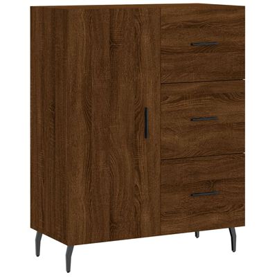 vidaXL Sideboard Braun Eichen-Optik 69,5x34x90 cm Holzwerkstoff