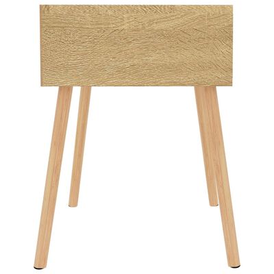 vidaXL Nachttische 2 Stk. Sonoma-Eiche 40x40x56 cm Holzwerkstoff