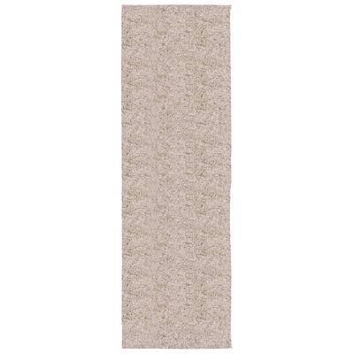 vidaXL Shaggy-Teppich PAMPLONA Hochflor Modern Beige 80x250 cm