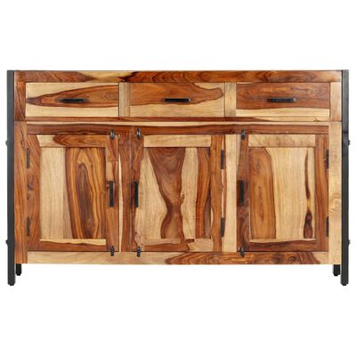 vidaXL Sideboard 120x35x75 cm Massivholz