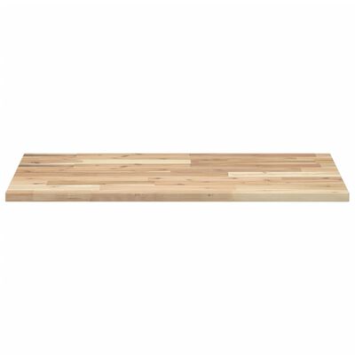 vidaXL Waschtischplatte Unbehandelt 80x50x2 cm Massivholz Akazie