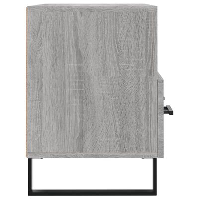 vidaXL TV-Schrank Grau Sonoma 80x36x50 cm Holzwerkstoff