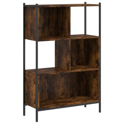 vidaXL Bücherregal Räuchereiche 72x28x109 cm Holzwerkstoff