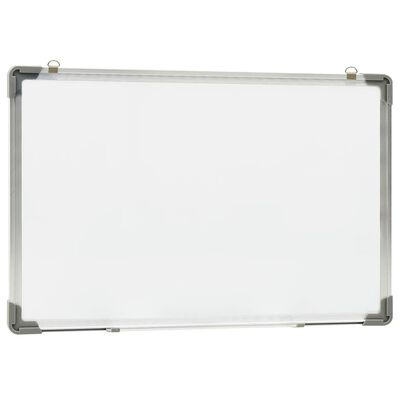 vidaXL Magnetisches Whiteboard Weiß 50 x 35 cm Stahl