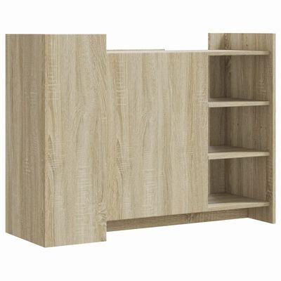 vidaXL Sideboard Sonoma-Eiche 100x35x75 cm Holzwerkstoff