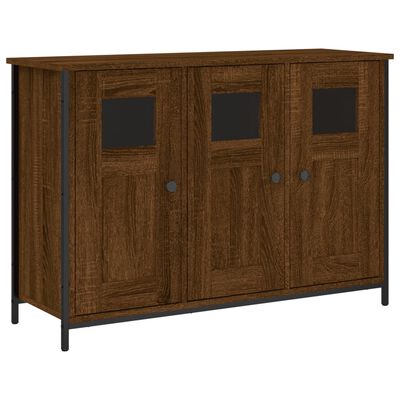 vidaXL Sideboard Braun Eichen-Optik 100x35x70 cm Holzwerkstoff