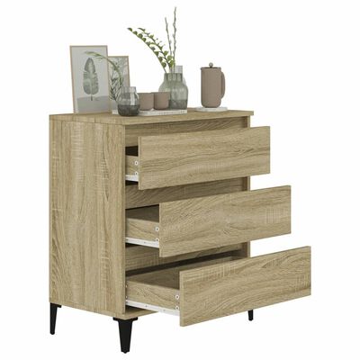 vidaXL Sideboard Sonoma-Eiche 60x35x70 cm Holzwerkstoff