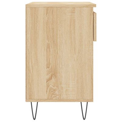 vidaXL Schuhregal Sonoma-Eiche 70x36x60 cm Holzwerkstoff