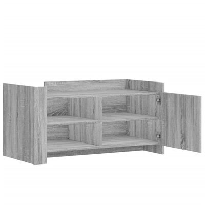 vidaXL Couchtisch Grau Sonoma 100x50x50 cm Holzwerkstoff