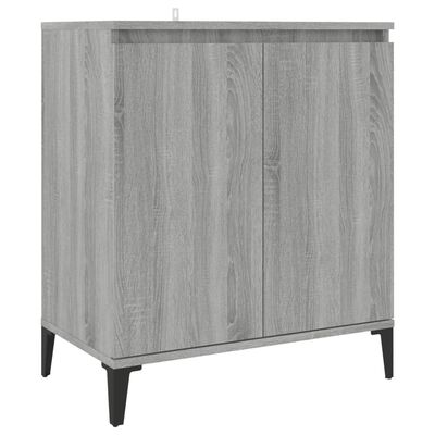 vidaXL Sideboard Grau Sonoma 60x35x70 cm Holzwerkstoff