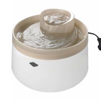 Ebi Haustier-Wasserspender Cascade 22 x 15 cm 1,5 L Braun 603/445778