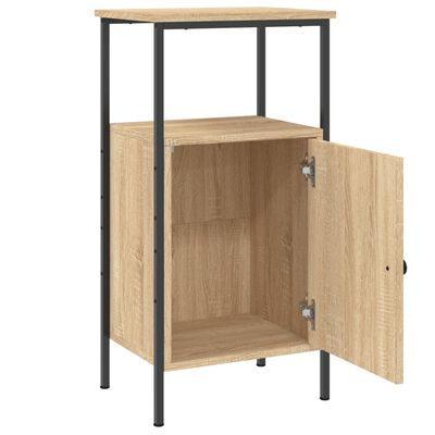 vidaXL Nachttisch Sonoma-Eiche 41x31x80 cm Holzwerkstoff