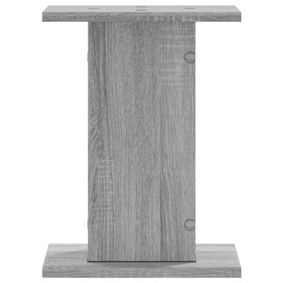 vidaXL Pflanzenständer 2 Stk. Grau Sonoma 30x30x40 cm Holzwerkstoff