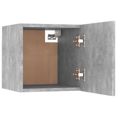 vidaXL 6-tlg. TV-Schrank-Set Betongrau Holzwerkstoff