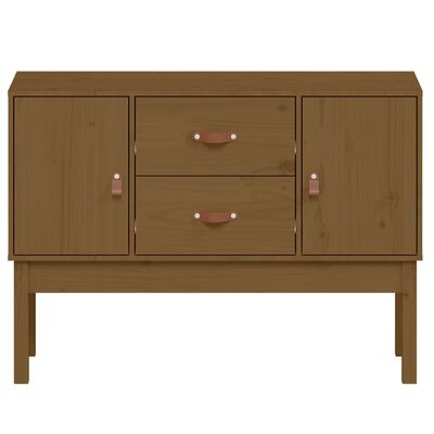 vidaXL Sideboard Honigbraun 110x40x78 cm Massivholz Kiefer